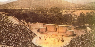 Teatro de Epidauro sec. IV a. C. - arquiteto Polícleto